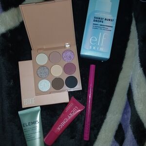 Estate Eyeshadow Palette - Shimmering Rose & Elf Holy Hydration Etc